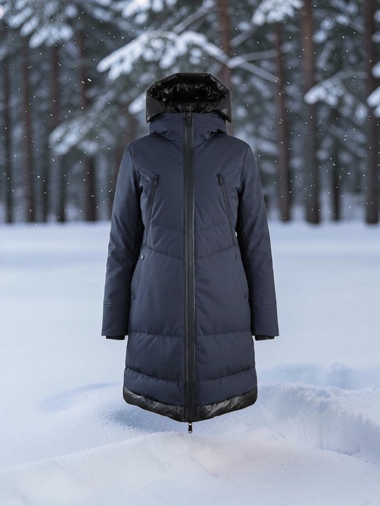 Pajar Jackets & Blazers - Pajar Canada Long Down Puffer Coat Brand New Never Worn Navy Large